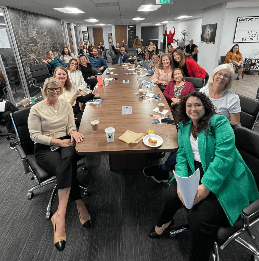 Century 21 Discovery sales meeting attendees